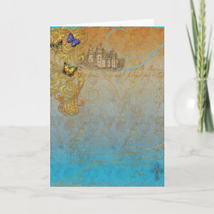 Medieval Fairy Tale Invitation or Greeting Card