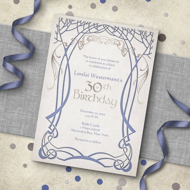 Medieval Fantasy 30th Birthday Invitation (Creator Uploaded)