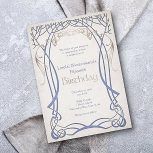 Medieval Fantasy Any Age Birthday Invitation
