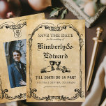 Medieval Fantasy Middle Ages Engraving  Save The Date<br><div class="desc">Medieval Fantasy Middle Ages Engraving</div>