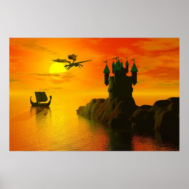 Medieval fantasy poster (Front)