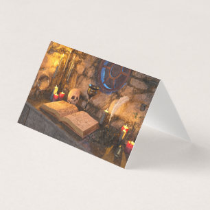 Medieval Fantasy Wizard's Study