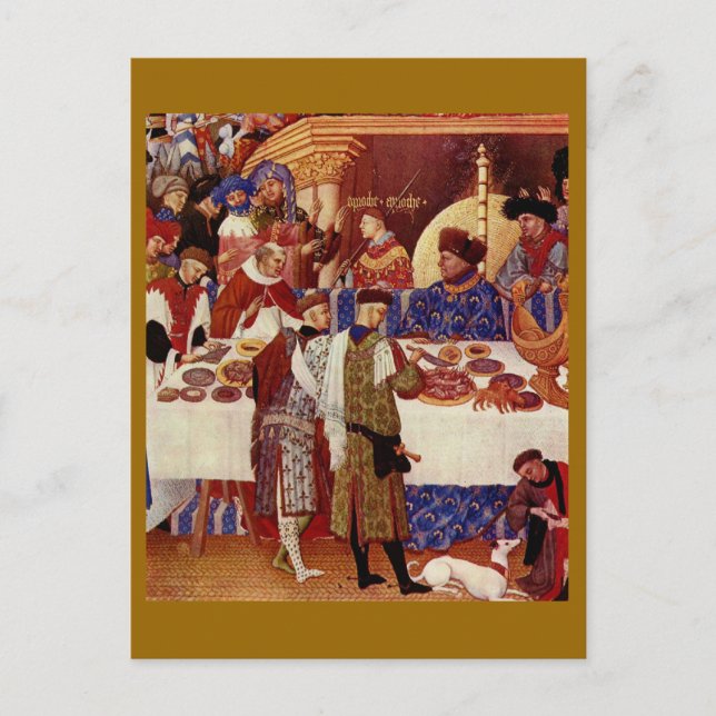 Medieval feast postcard (Front)