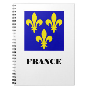 Medieval French Royal Standard Fidelity Heraldic Notebook