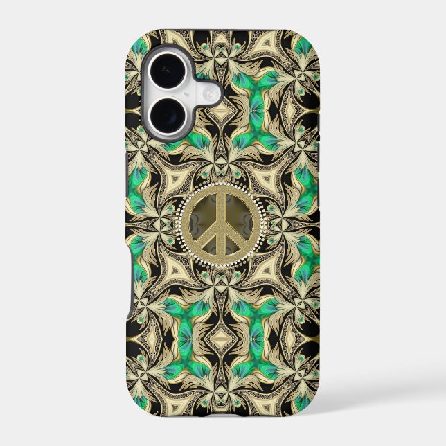 Medieval Geometry Steampunk Peace iPhone 5 Case (Back)