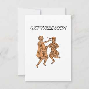 Medieval Get Well Soon card