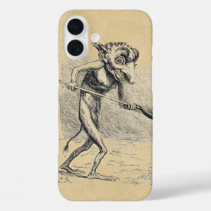 Medieval Goblin Stirs the Cauldron iPhone 16 Plus Case