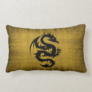 Medieval Gold Velvet Pillow