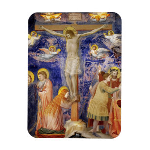 Medieval Good Friday Scene Magnet