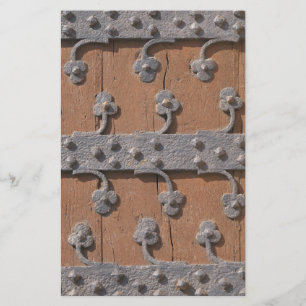 Medieval gothic gate stationery