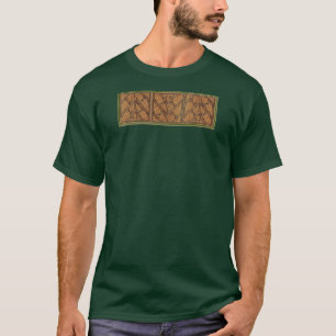 Medieval Gothic Square Triple Panel T-Shirt