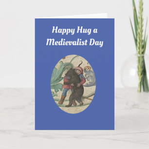 medieval greeting card