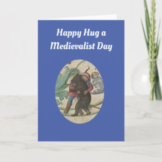 medieval greeting card