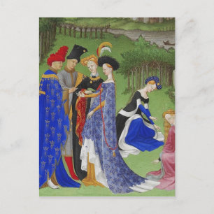 Medieval Greetings Postcard