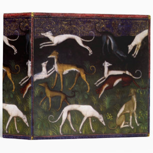 Medieval Greyhounds in the Deep Forest Binder