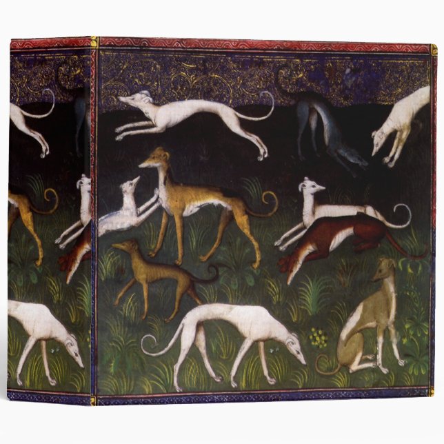 Medieval Greyhounds in the Deep Forest Binder (Front/Spine)