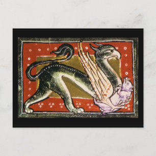 Medieval Griffin Postcards
