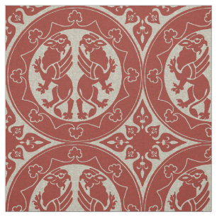 Medieval Griffins Fabric