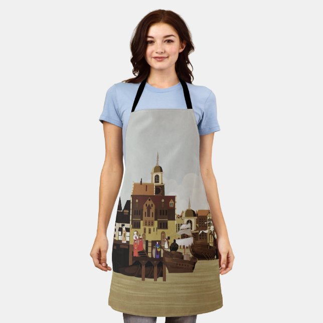 Medieval Harbour Apron (Worn)