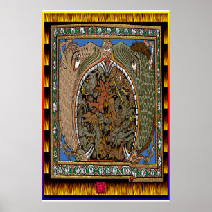 medieval hellmouth poster