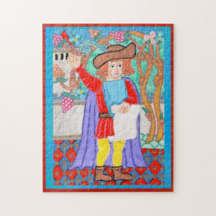 Medieval Herald Jigsaw Puzzle