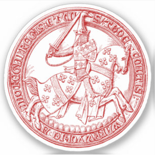 Medieval Heraldry Seal of Thomas de Beauchamp