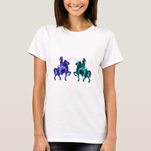 Medieval Horses Ladies T-Shirt