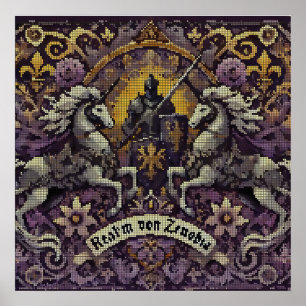 Medieval inspired wall art