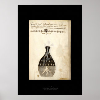 Medieval Italian Alchemy Poster Plate 10