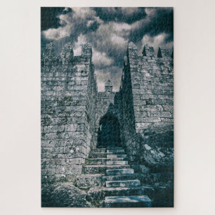 Medieval keep of castle jigsaw puzzle