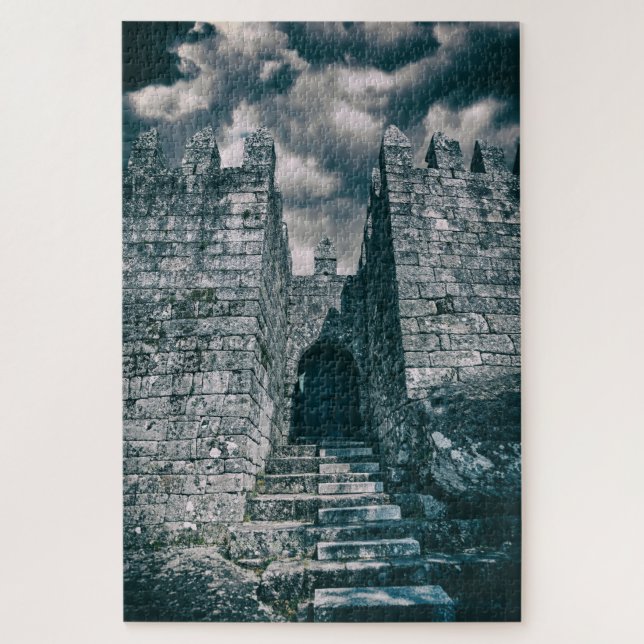 Medieval keep of castle jigsaw puzzle (Vertical)