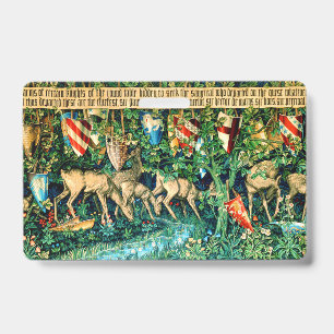Medieval King Arthur William Morris Badge