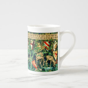 Medieval King Arthur William Morris Bone China Mug
