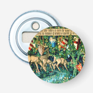 Medieval King Arthur William Morris Bottle Opener