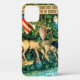 Medieval King Arthur William Morris iPhone 12 Case