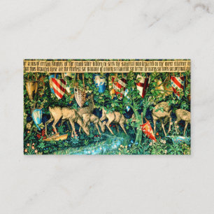 Medieval King Arthur William Morris Enclosure Card