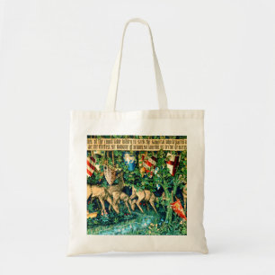 Medieval King Arthur William Morris Tote Bag