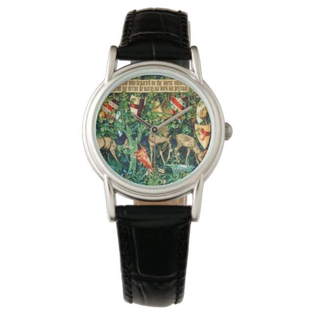 Medieval King Arthur William Morris Watch (Front)