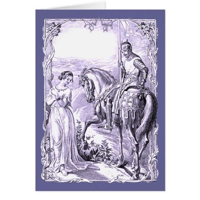 Medieval Knight and Lady (Front)