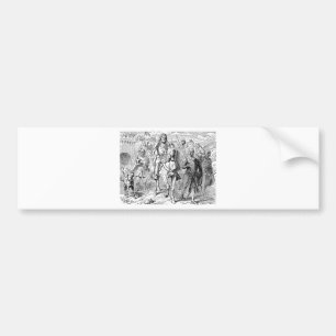 Medieval Knight Bumper Sticker