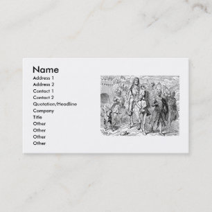 Medieval Knight Business Card