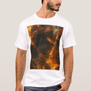 Medieval Knight Close-Up Illustration T-Shirt
