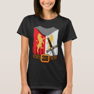 Medieval Knight Costume Halloween Costume T-Shirt