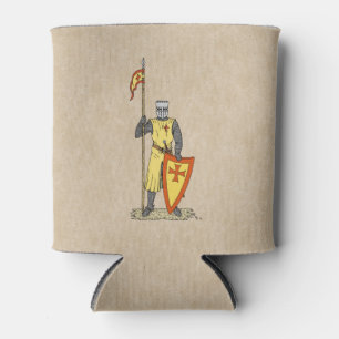 Medieval Knight Early 13th Century Can Cooler