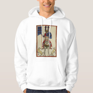 Medieval Knight Facing Forward Hoodie