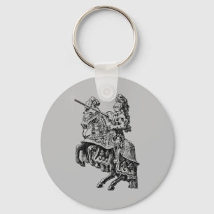 Medieval Knight Fantasy Key Chain