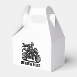 Medieval knight favor box