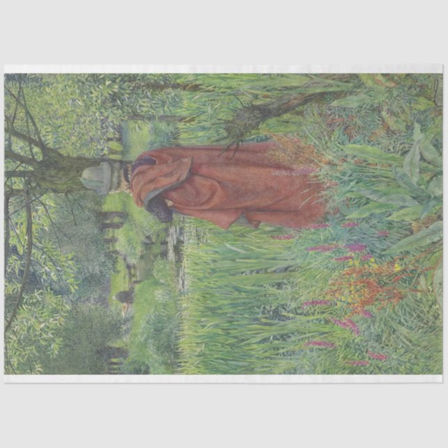 Medieval Knight (Idylls of the King) Tissue Paper (Front)