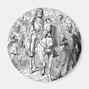 Medieval Knight Magnet