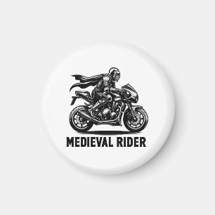 Medieval knight magnet